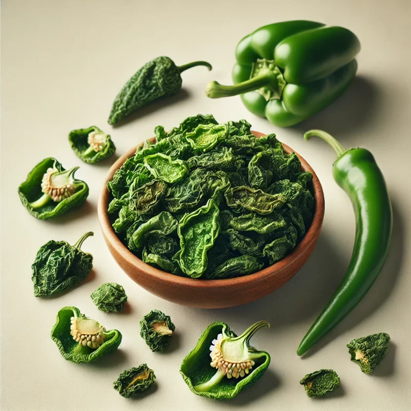 Dried Green Pepper 9mm