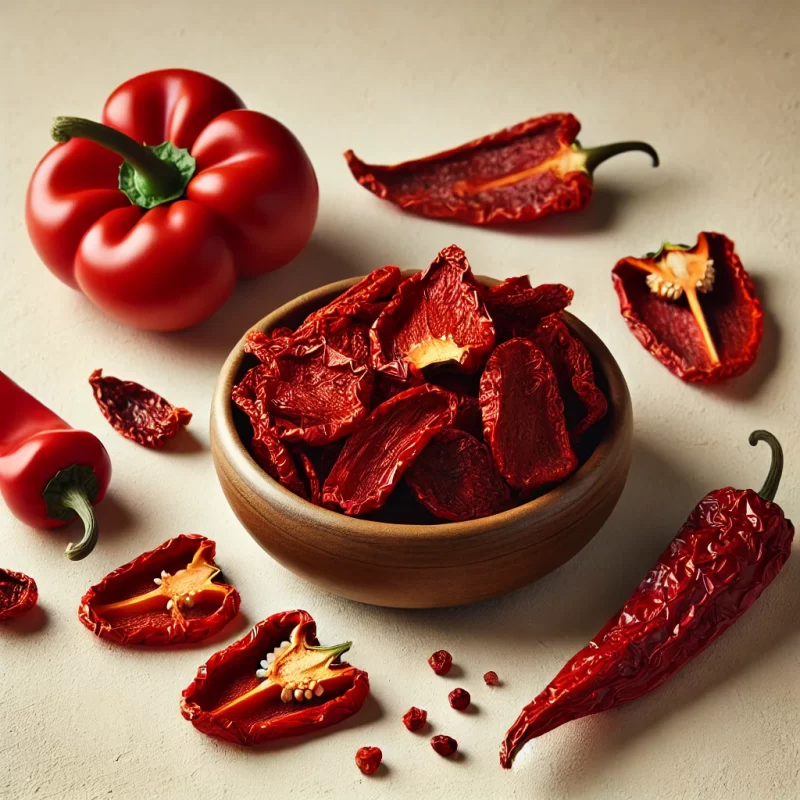 Dried Red Bell Pepper